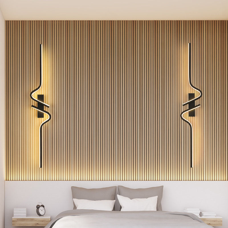 Strip Aluminum Silicon Gel Wall Lamp