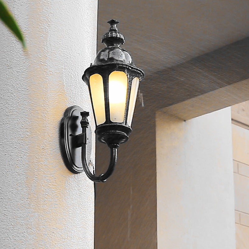 Round Aluminum Cylinder Garden Outdoor Light