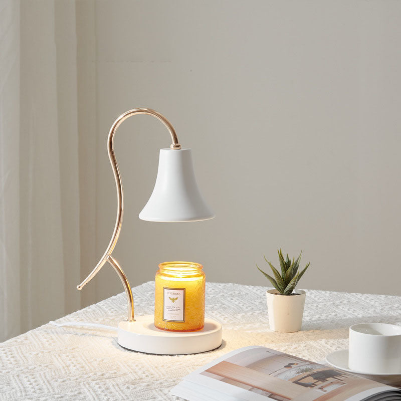 Iron Flower Shape Melting Table Lamp