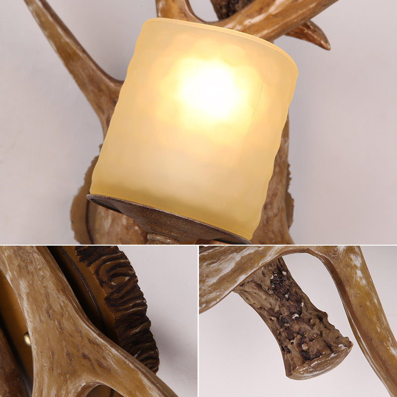 Antler Glass Wall Lamp