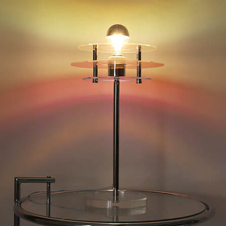 Acrylic Space Saucer Design Table Lamp