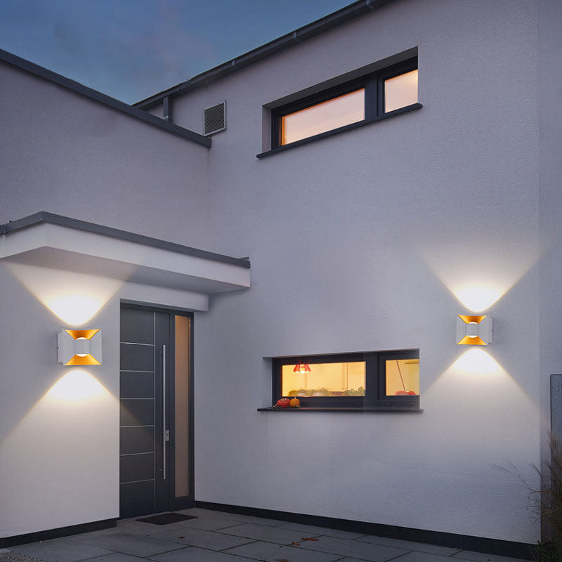 Aluminum Square Patio Outdoor Light