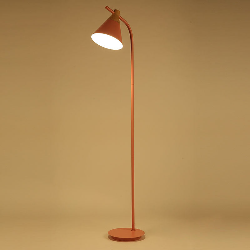 Nordic Creative Macaron Cone Floor Lamp