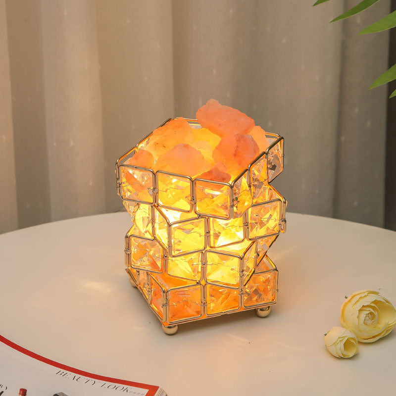 Hardware Cube Bedroom Table Lamp