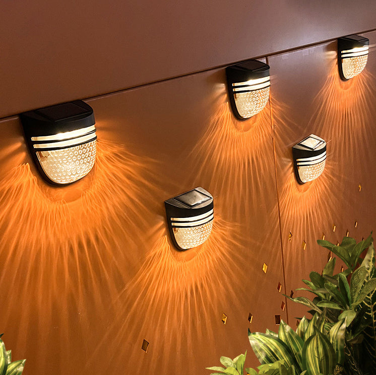 ABS PC Elliptical Honeycomb Outdoor Light
