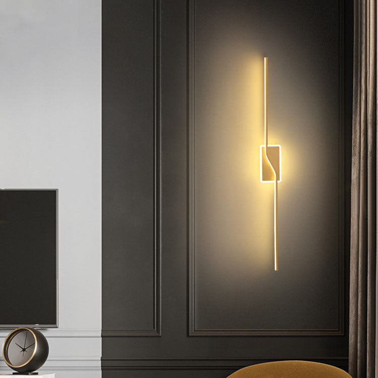 Bar Aluminum Silicone Acrylic Wall Lamp