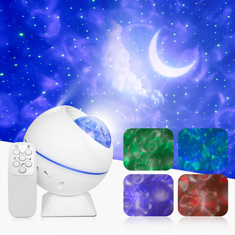 Plastic Seven-color Sound-controlled Star Night Light