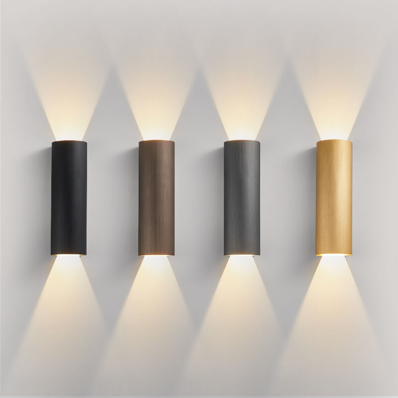 Aluminum Cylindrical Wall Lamp