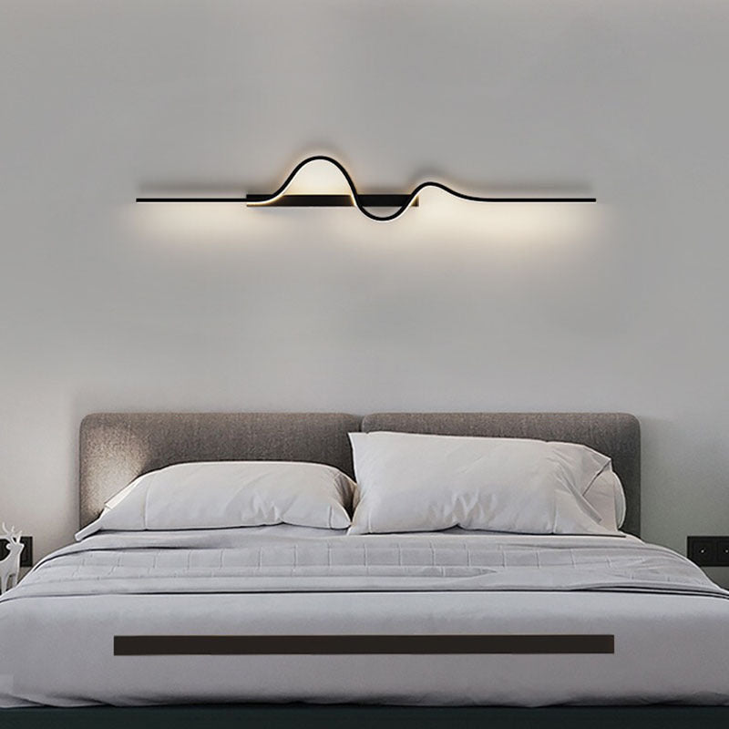 Aluminum Corrugated Strip Iron Wall Lamp