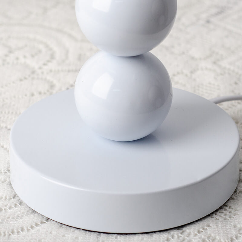 Cone Round Hardware Fabric Table Lamp