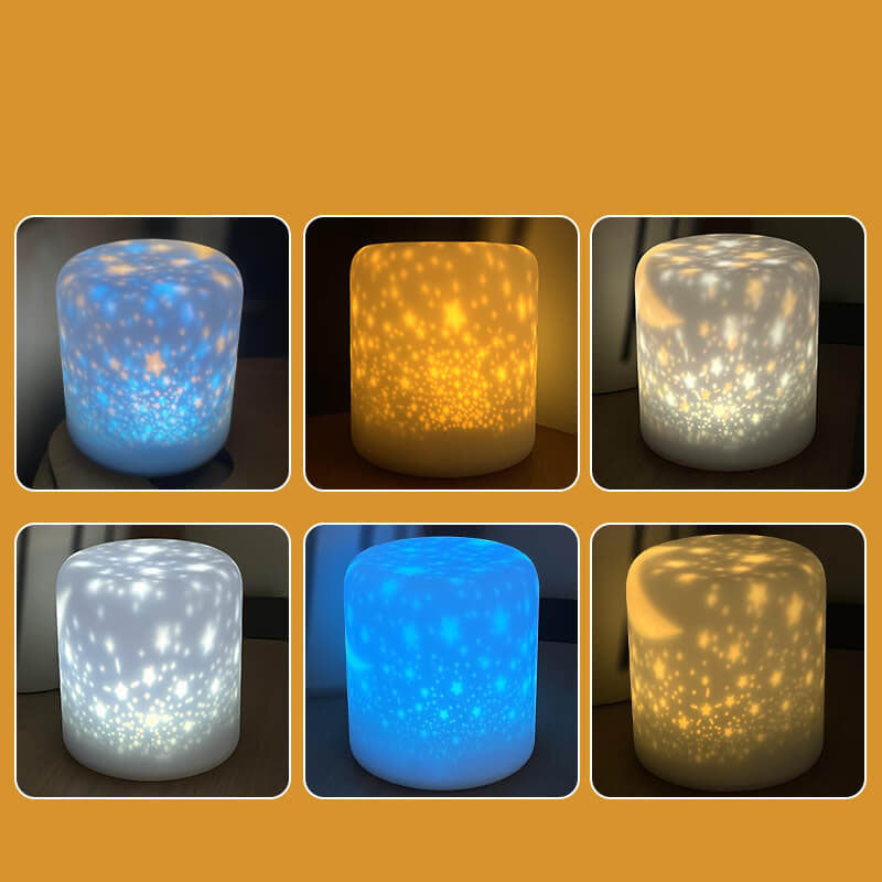 Starry Silicone Charging Night Table Lamp