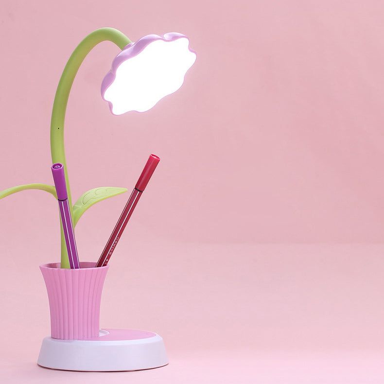 Sun Flower Pen Holder Table Lamp