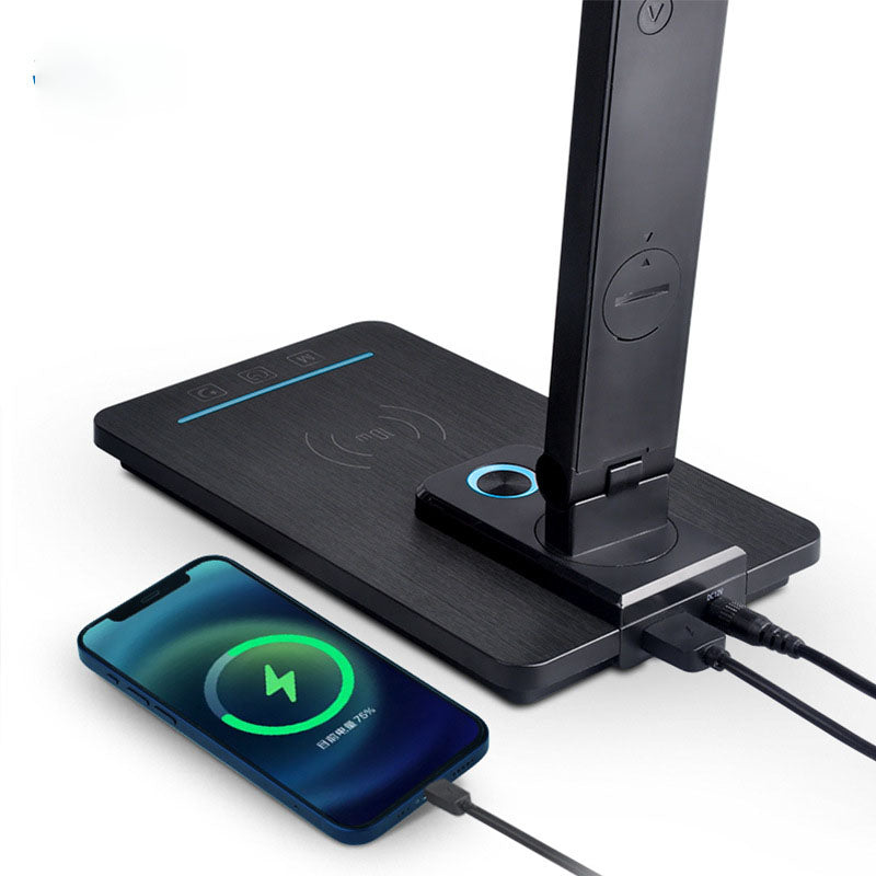 Multifunctional Rotatable Wireless Charging Table Lamp