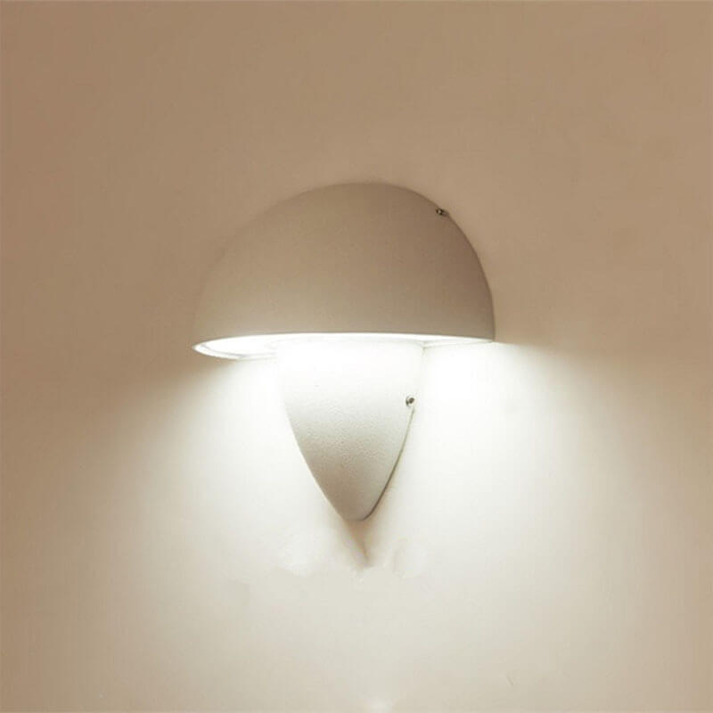 Aluminum Mushroom Outdoor Light