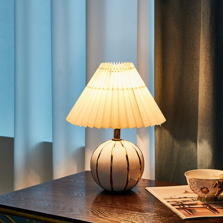 Ceramic Fabric Table Lamp