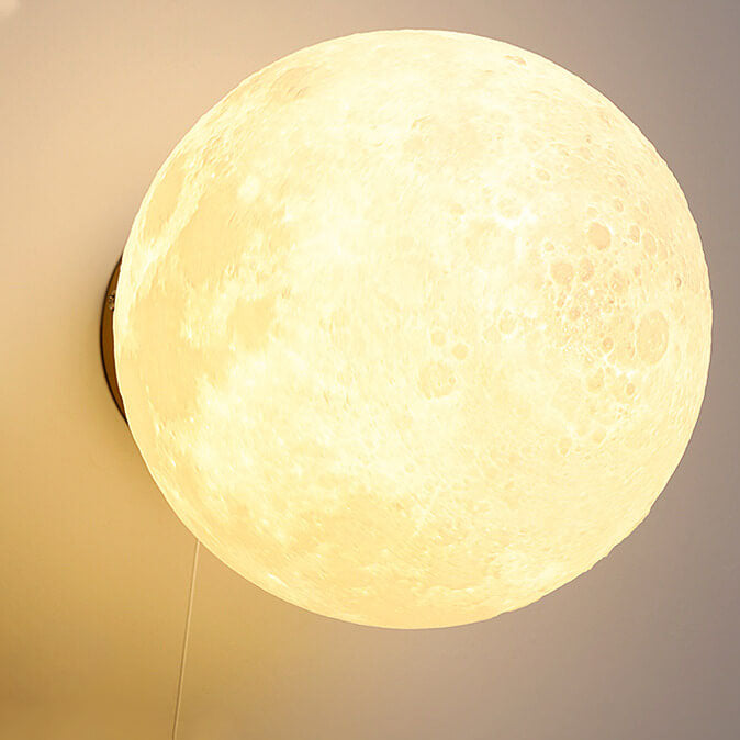 Orb Astronaut Iron Resin Wall Lamp