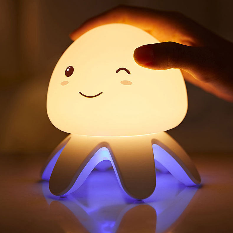 Silicone Jellyfish Music Rechargeable Table Lamp