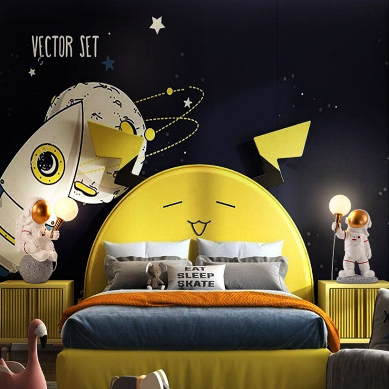 Cartoon Astronaut Resin ABS Wall Lamp