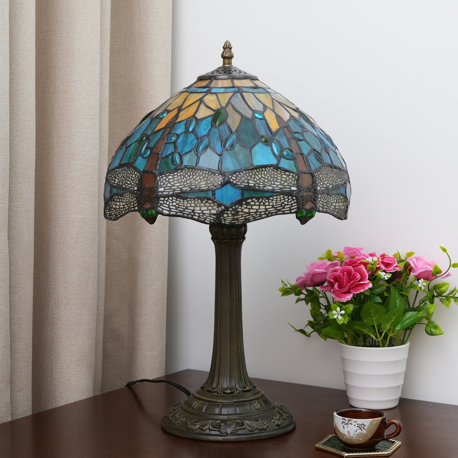 Half Ball Cylinder Disc Table Lamp