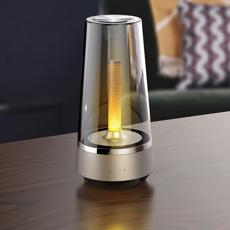 Candle Design Bluetooth Speaker Table Lamp
