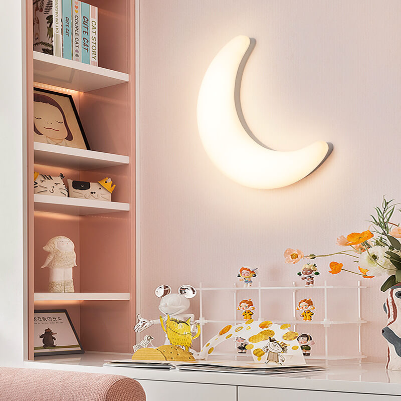 Acrylic Moon Wall Lamp