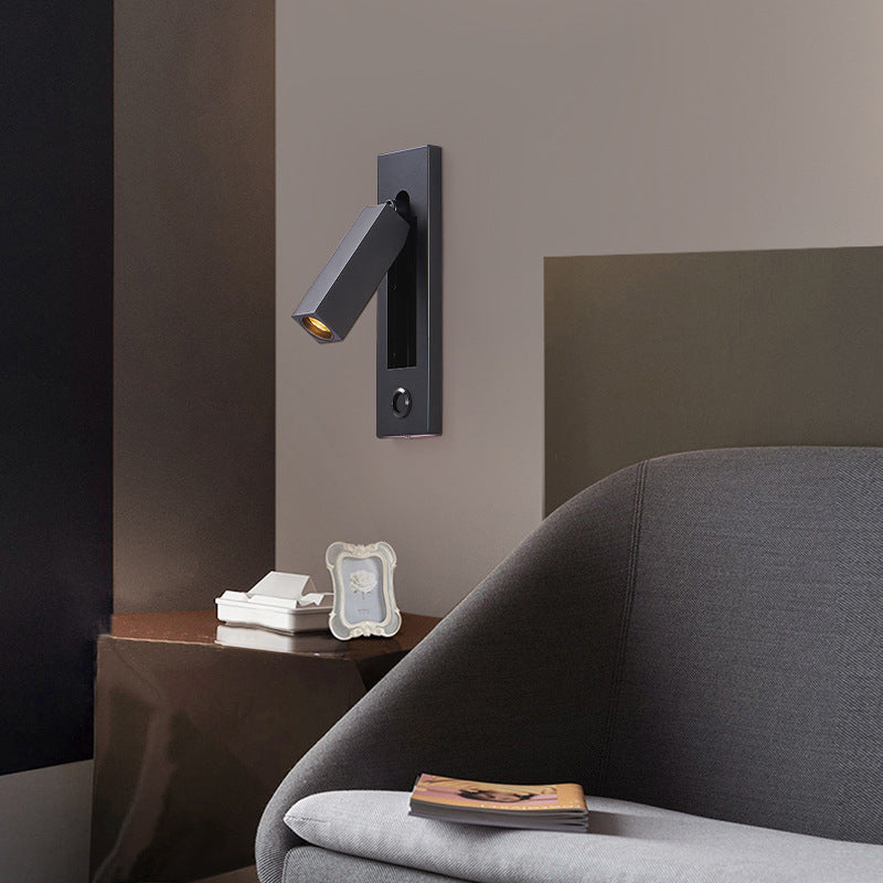 Rectangular Recessed Aluminum Wall Lamp
