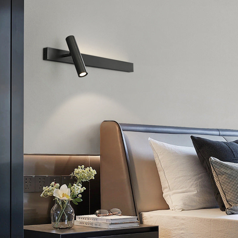 Rectangle Cylinder Full Copper Wall Lamp