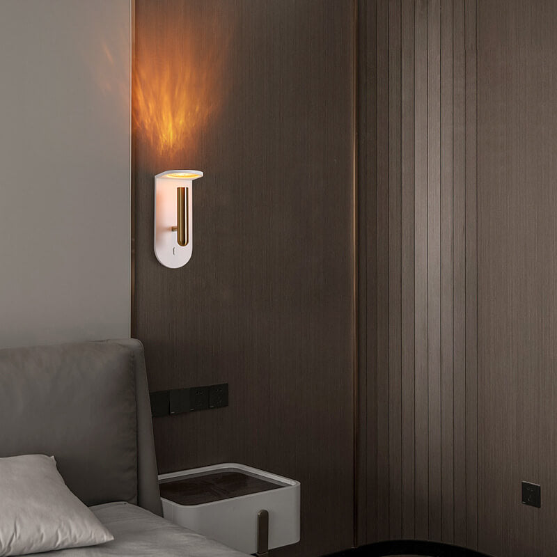 Flame Shadow Rotatable Wall Lamp