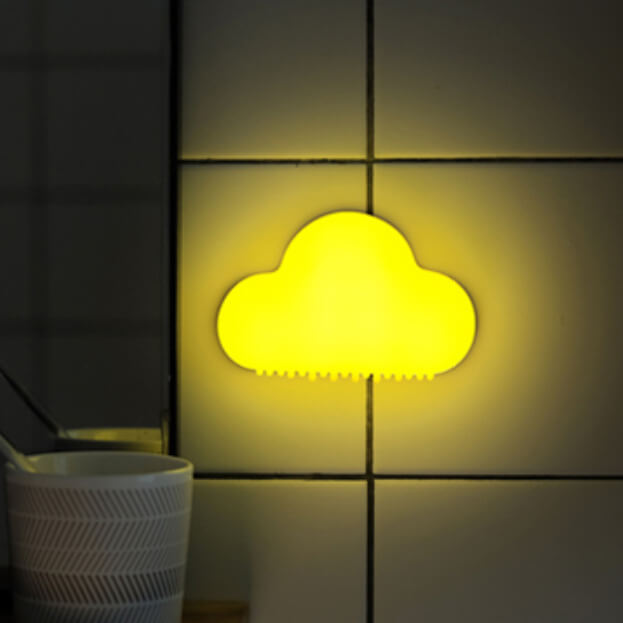 Cloud Plastic Rechargeable Sound Floor Lamp