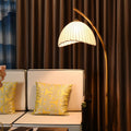 Retro Zen Simulation Bamboo Floor Lamp