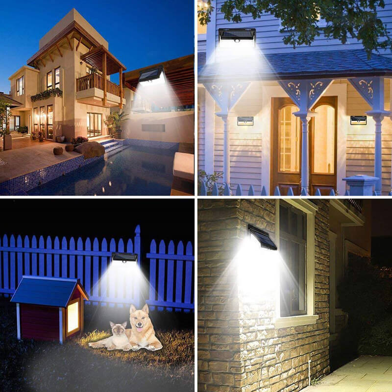 ABS PS Flame Trapezoid Outdoor Light