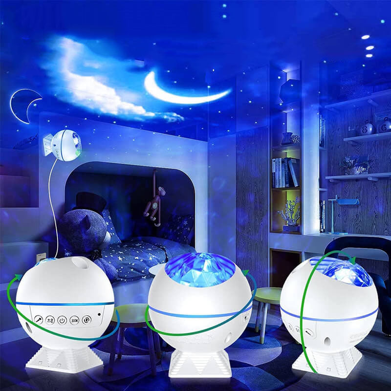Plastic Seven-color Sound-controlled Star Night Light