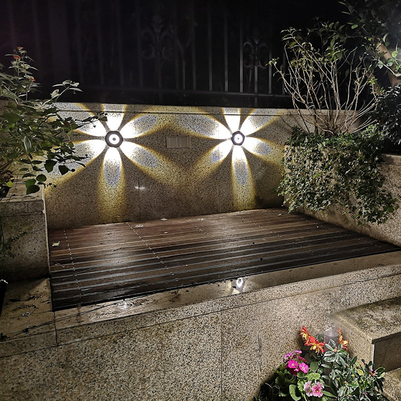 Aluminum Round Patio Outdoor Light