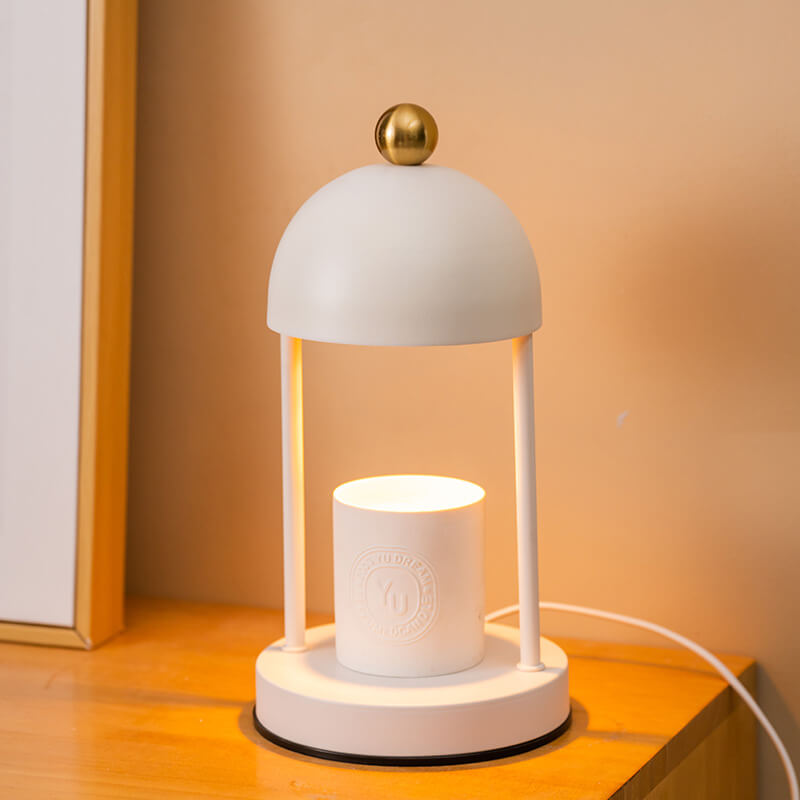 Iron Dome Melting Wax 2-Light Table Lamp
