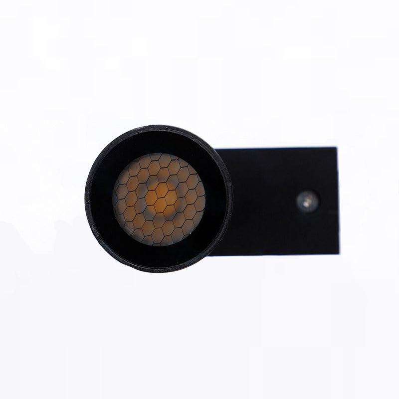 Long Cylinder Rectangle Aluminum Outdoor Light