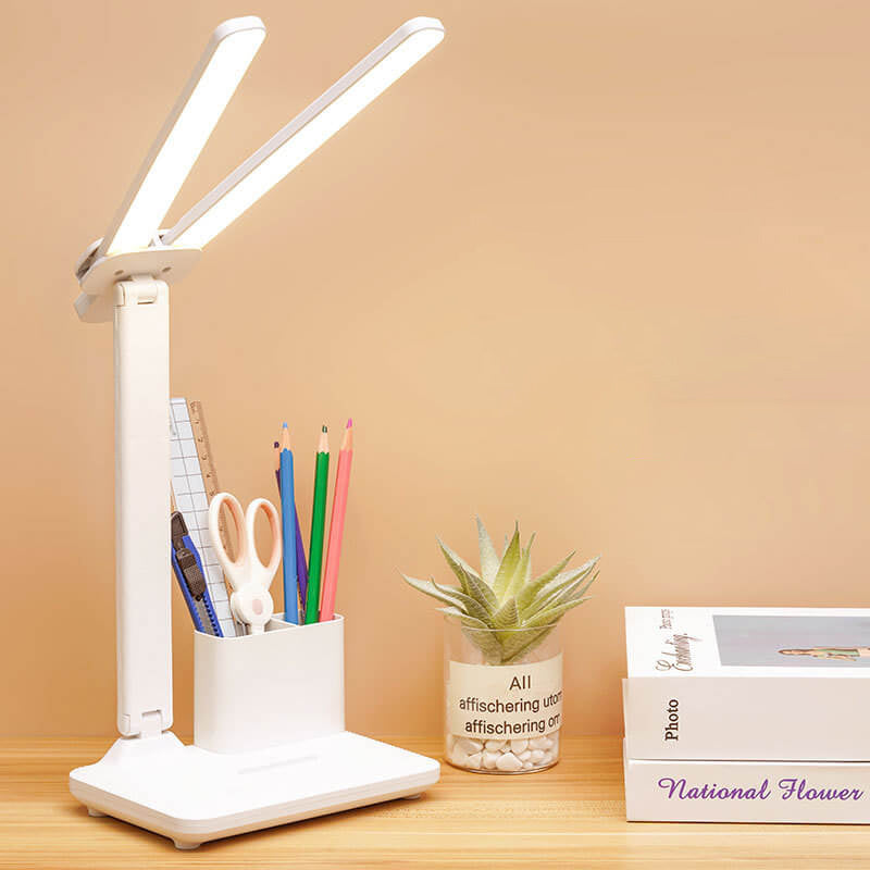 Eye Protection Double Head Table Lamp
