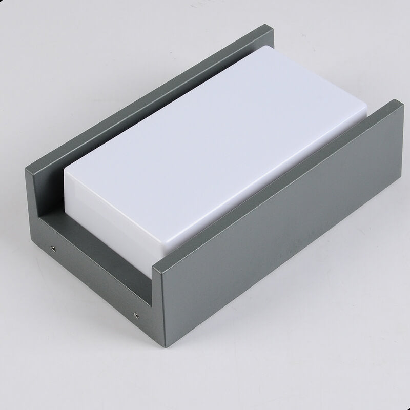 Square PC Patio Outdoor Light