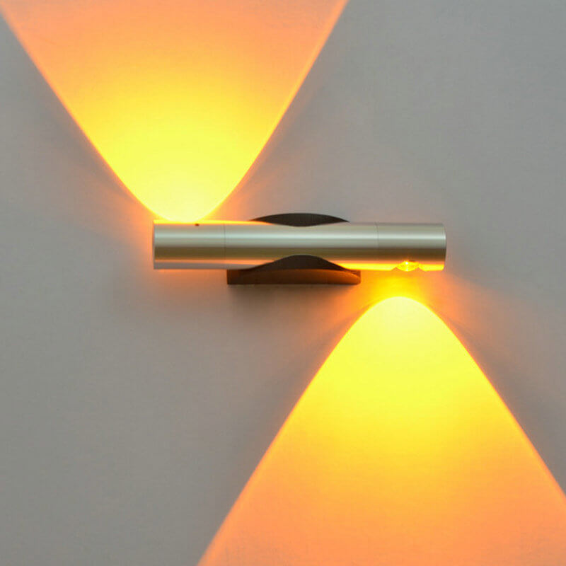 Cylinder Rotating Aluminum Wall Lamp