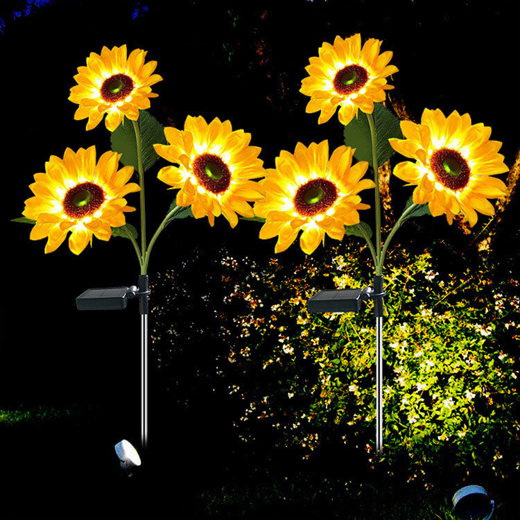 Sunflower Lawn Decorative Ground Outdoor Light