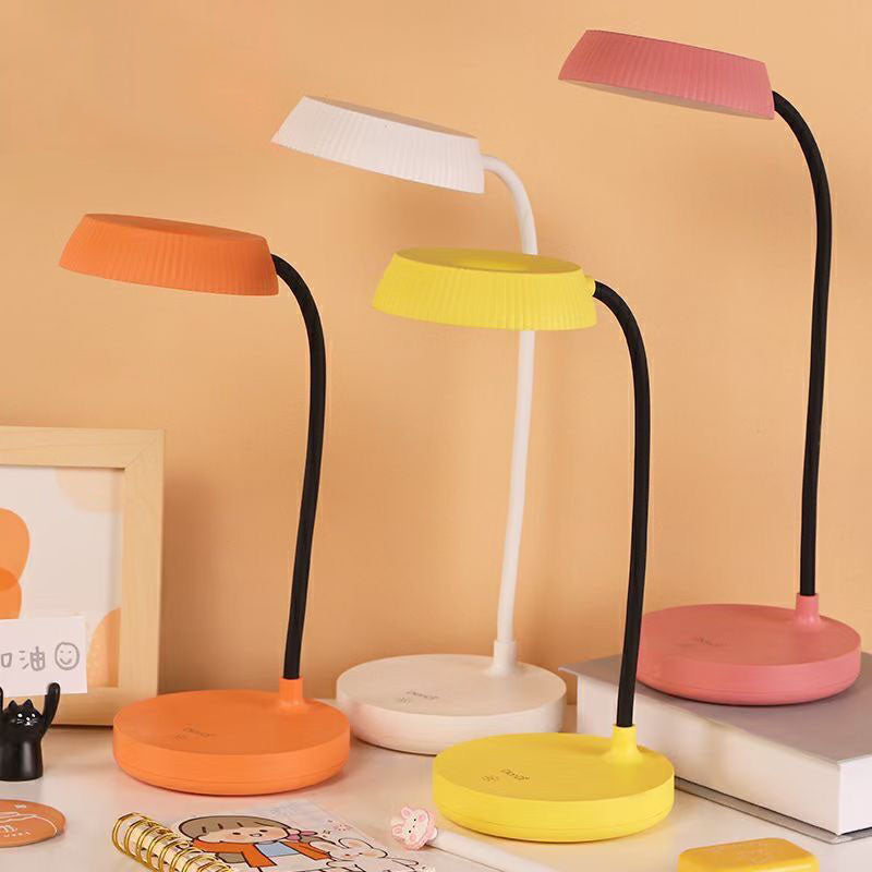 Round Plate Touch Eye Table Lamp