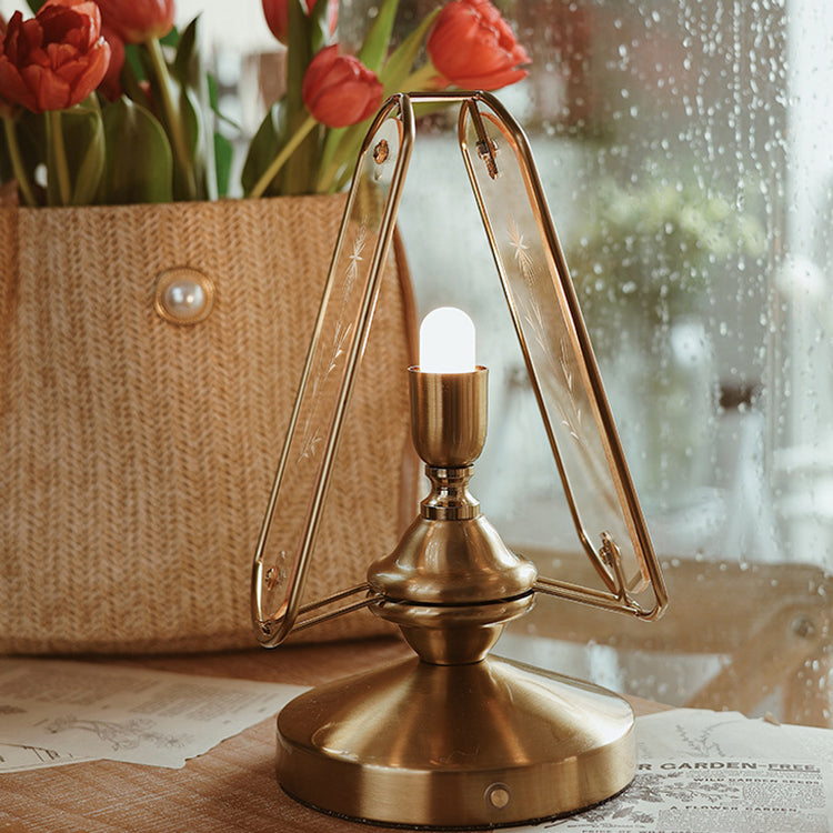 Screen Acrylic Iron Bedroom Table Lamp