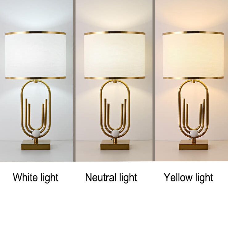 Imitation Copper Cloth Table Lamp