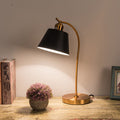 Metal Cone Table Lamp
