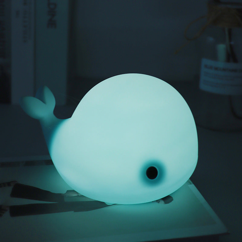 Whale Silicone Pat Night Table Lamp