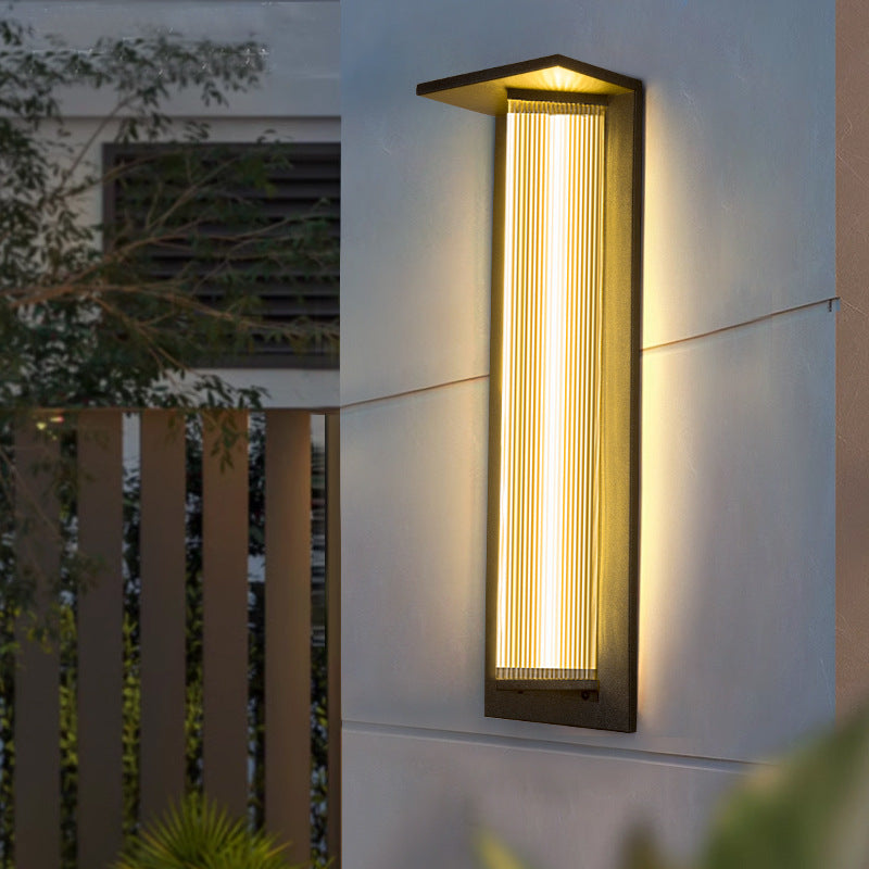 Stainless Steel Acrylic Patio Outdoor Light