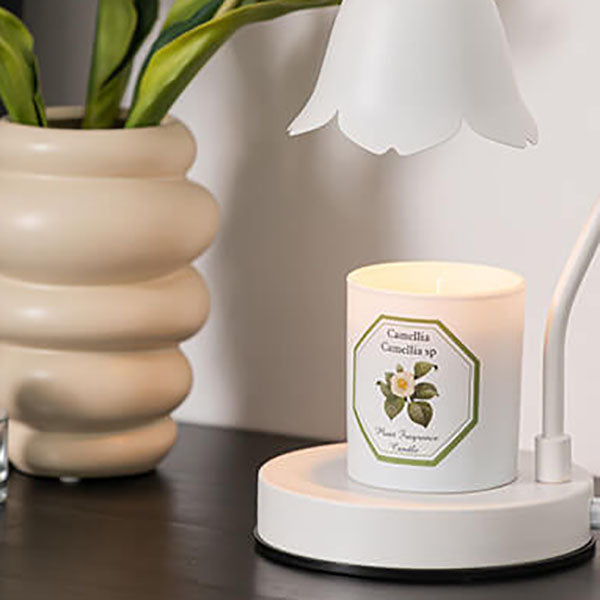 White Petal Hardware Melting Table Lamp