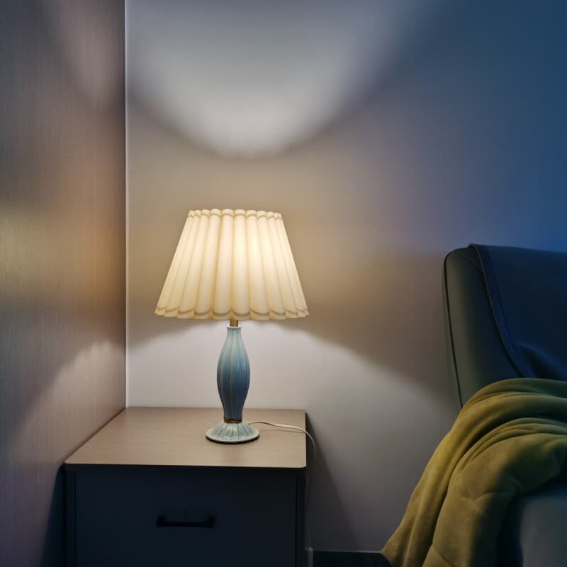 Ceramic Petals Table Lamp