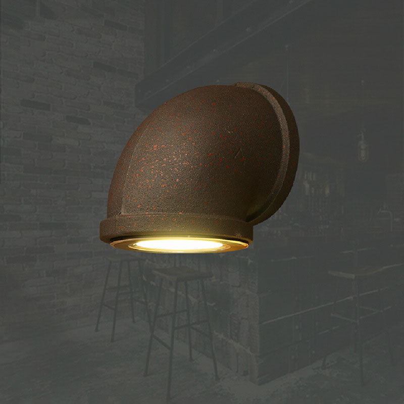 Tubular Iron Living Room Wall Lamp