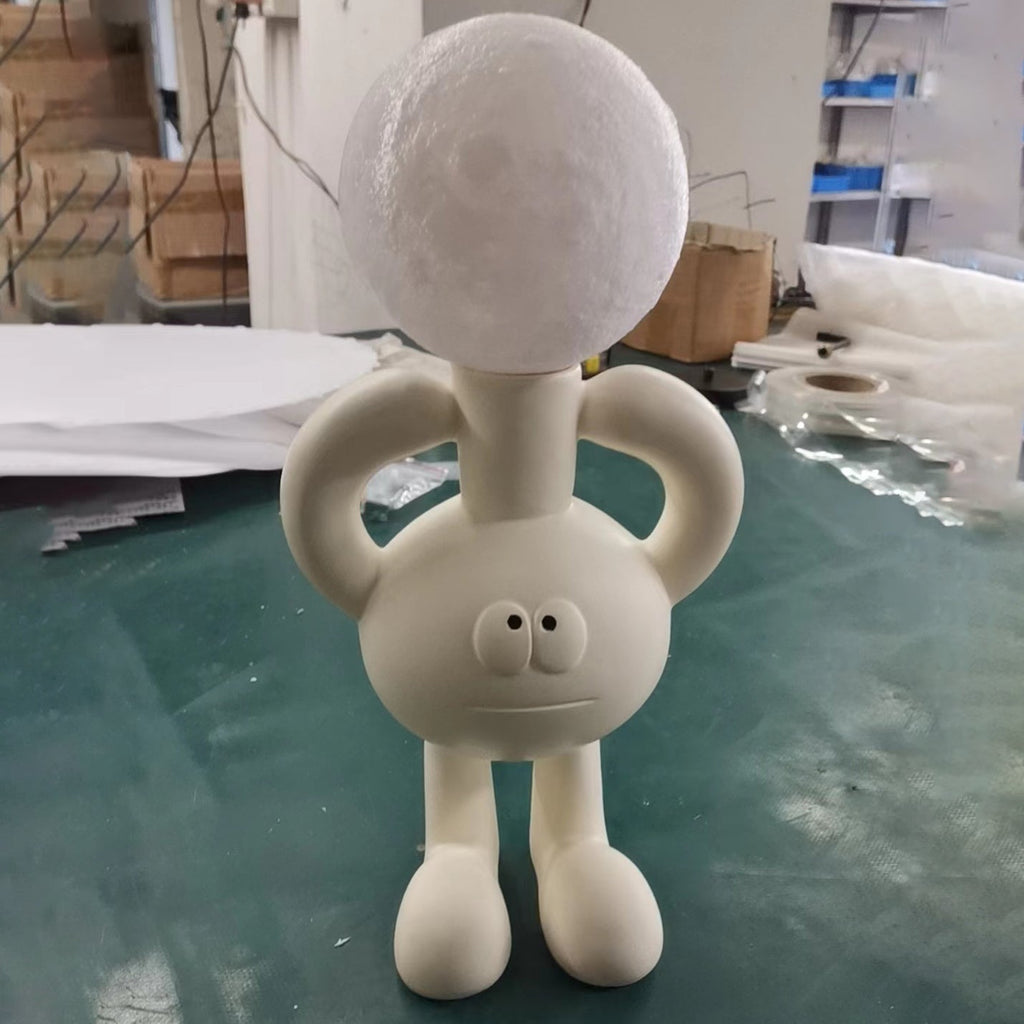 Resin Glass Ball Cartoon Table Lamp