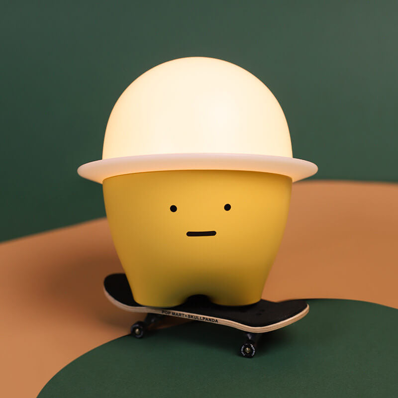 Cute Emoji Silicone Night Table Lamp